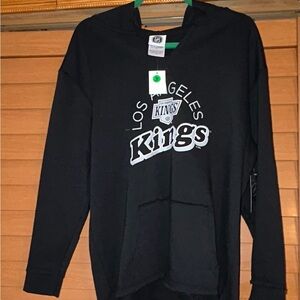 NHL Los Angeles Kings hooded sweatshirt. Official Licensed NHL Product. NWT